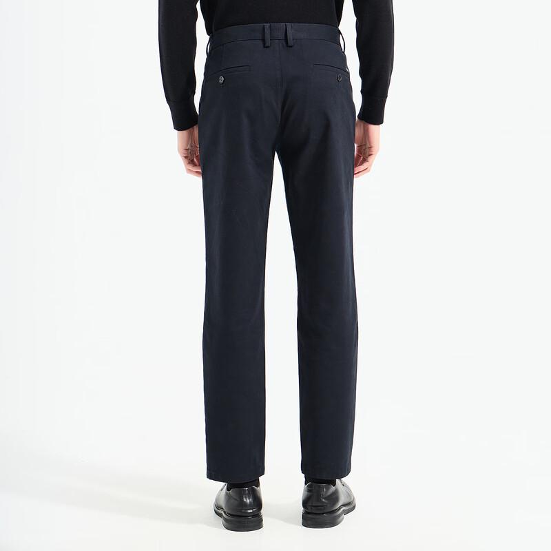 Lilang Men's Cotton Modal Blend Straight-Leg Casual Pants