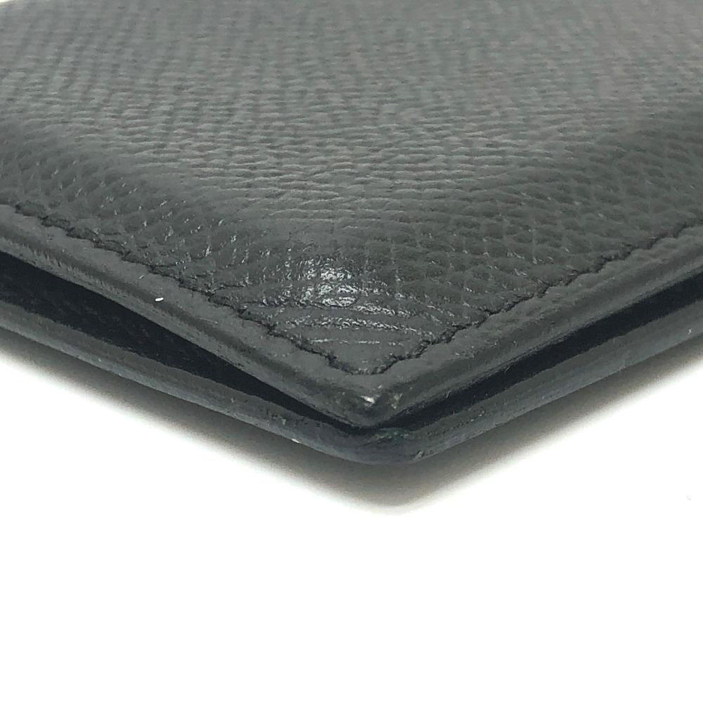 HERMES MC2 Bifold pass case Card Case Epsom Black