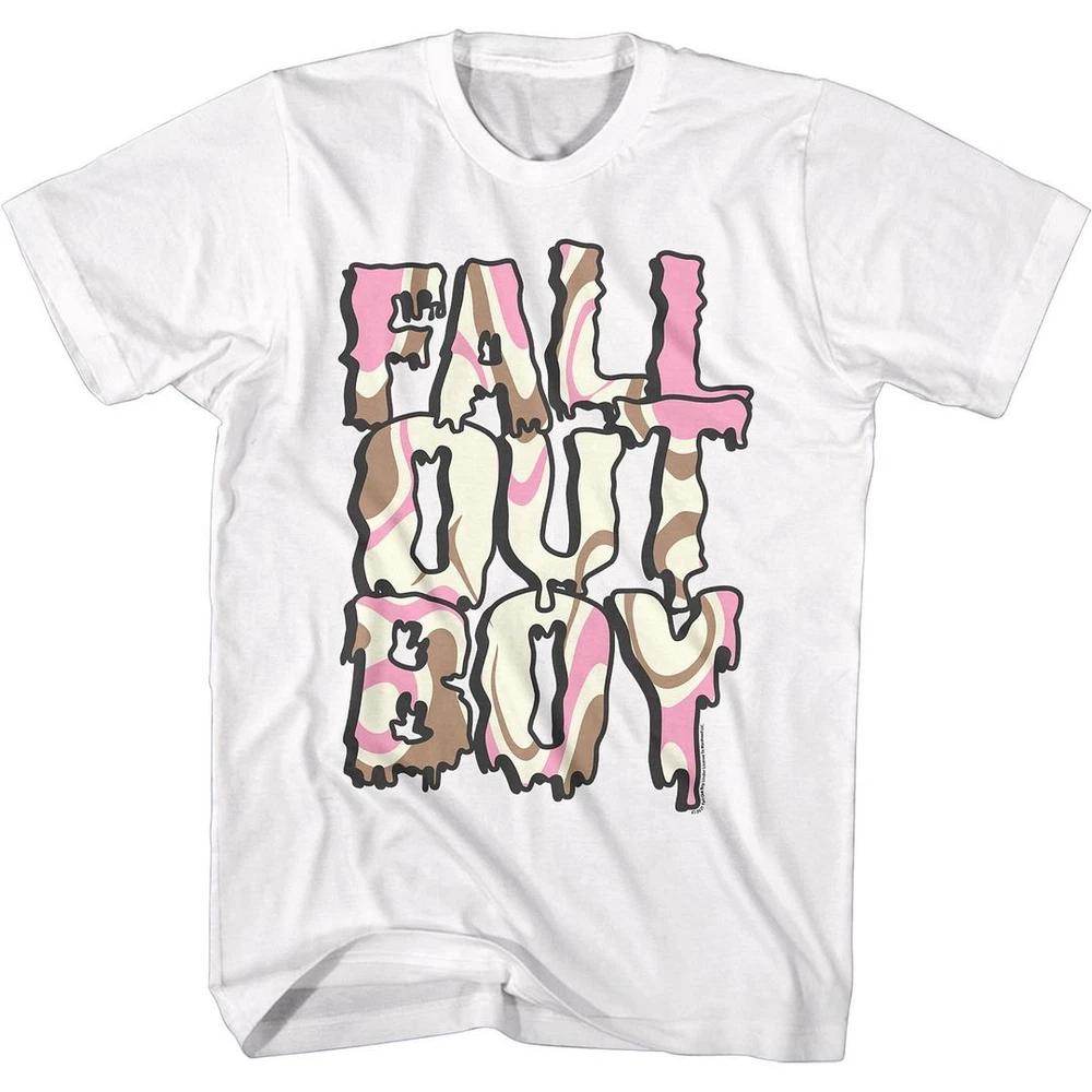 Fall Out Boy Neapolitan Logo Tshirt S
