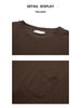 Women's Plus Size Summer Solid Color Casual T-shirt - Short Sleeve, Loose Fit 6310