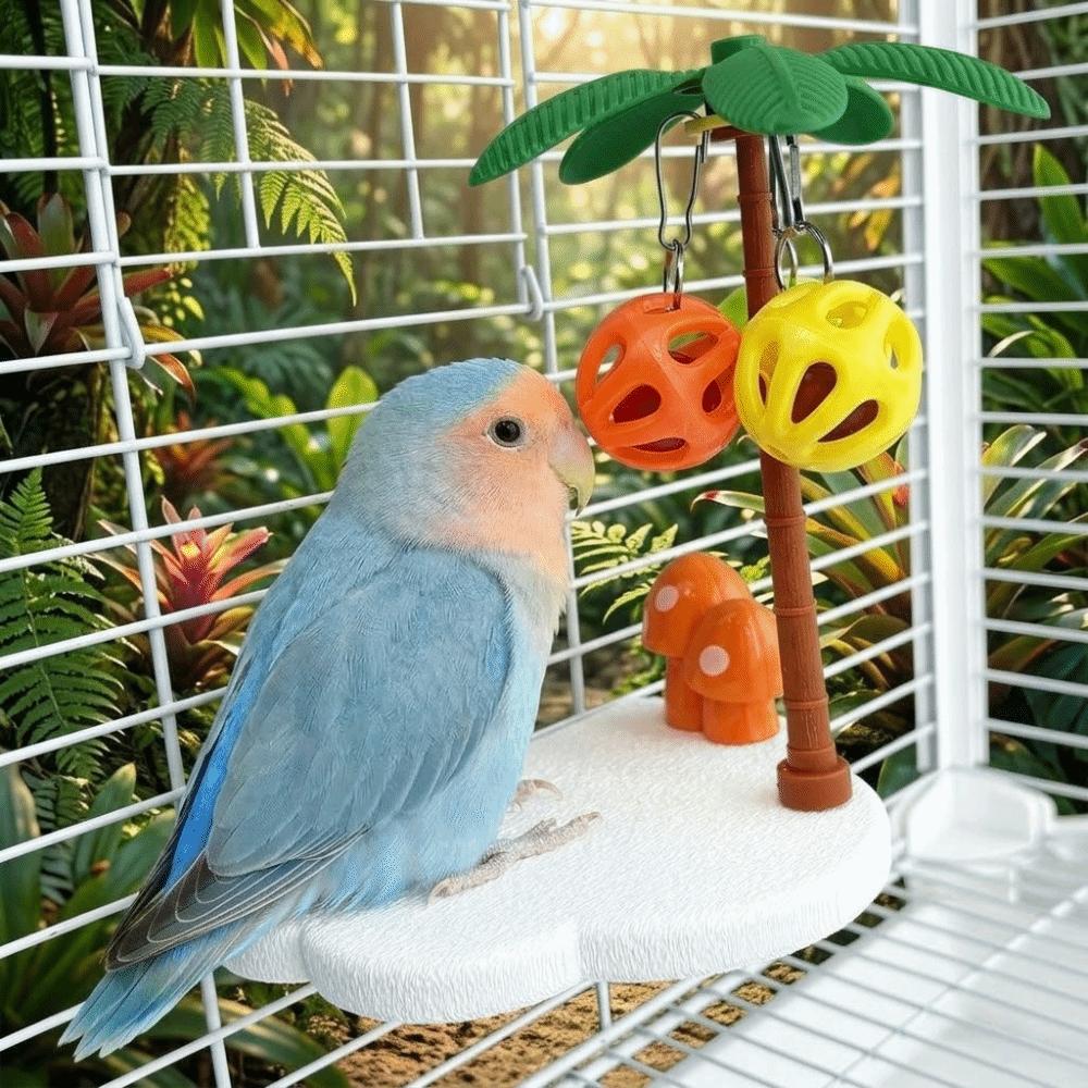 Odnímatelné tyčky na broušení drápků Odolné hračky pro papoušky Zábava pro ptáky