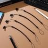 Toyvian Stylus Cord Pen Chain Pen Holder Strap 23cm Extendable Spring Cord 8mm Silicone Ring 8-Piece Anti-Loss