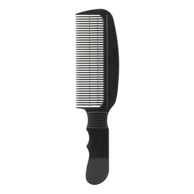 Haarkämme Ergonomisches Design Korrosionsbeständigkeit Tragbar Frisierwerkzeuge für Männer Schwarz