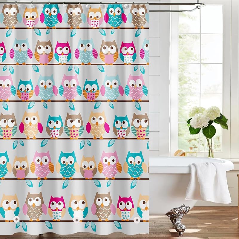 Shower Curtain Liner, 4G PEVA Green Leaf Shower Liner, Plastic Waterproof Shower Curta, 72x72 inch with Grommet Holes 3 Magnetic Weights