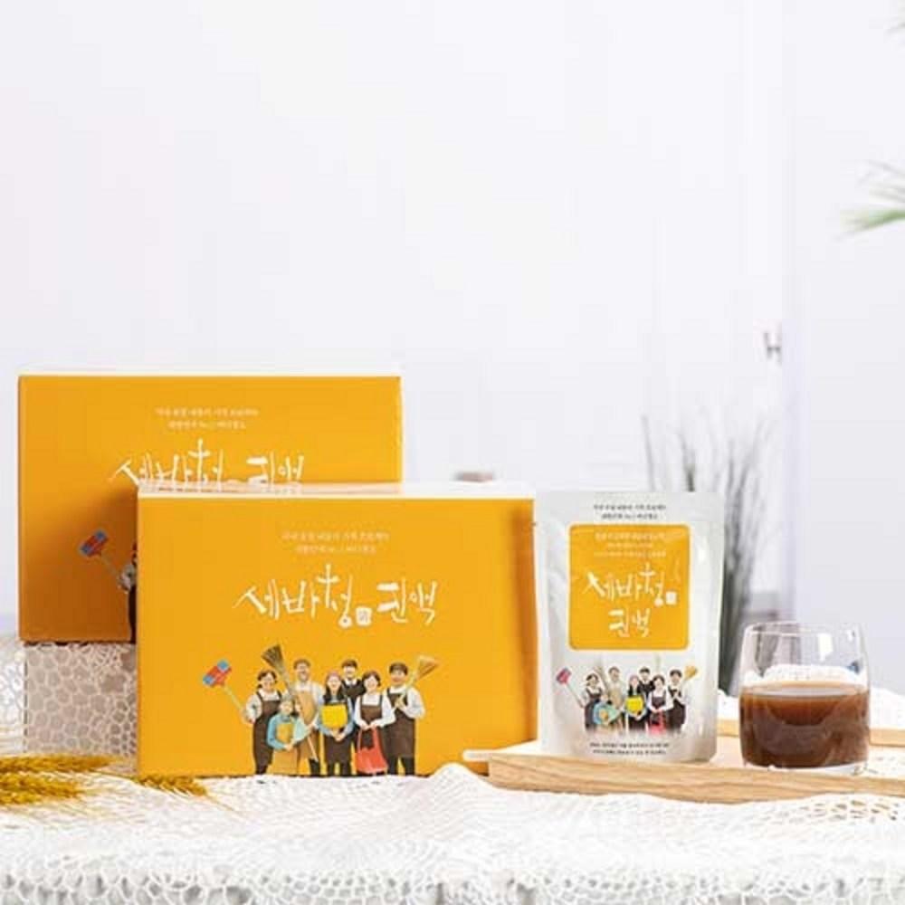 Hulda Clark Herbal Bacteria & Virus Cleansing Sebacheong Solution (1 Set - 4 Boxes / 1 Box Available) 10-Day Supply 20 Packs 180ml