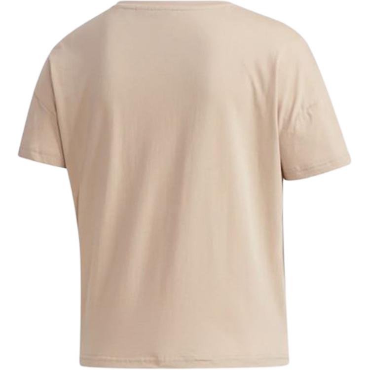 Adidas Training Sports Short-Sleeve T-Shirt Women Tops Pink GG3417