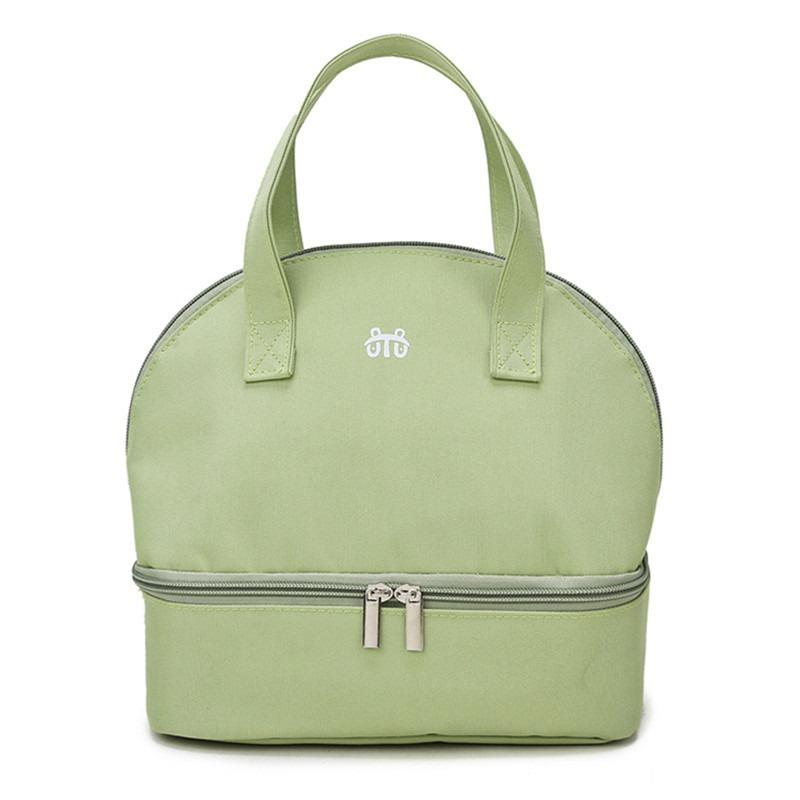 

Сумка-термос для хранения молока Грудное вскармливание Изоляция молока Молокоотсос Беременность Сумка-холодильник Двухслойная Сумка для сохранения свежести НОВИНКА зелёный