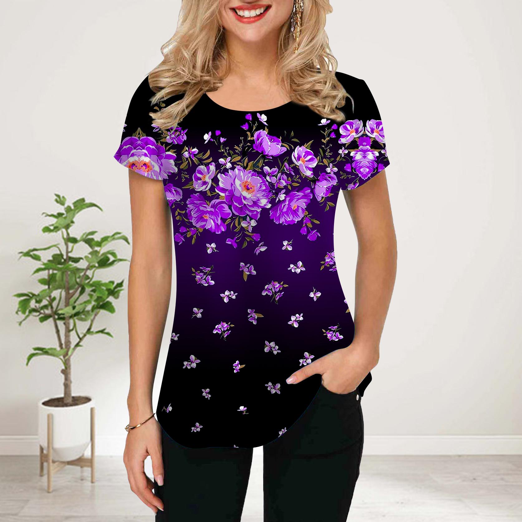 Женская летняя футболка с принтом «Голубая груша» — фото 3