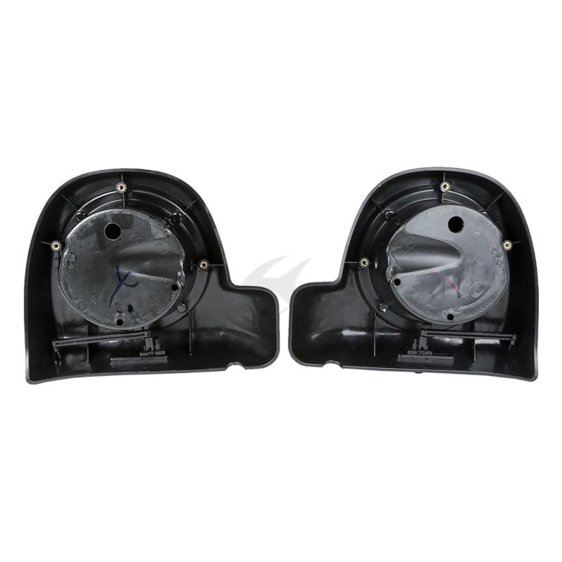Motorcycle 6.5" Lower Vented Fairings Speaker Grill + Pod Box For Harley Touring Road King Street Glide Electra Glide 2014-2022