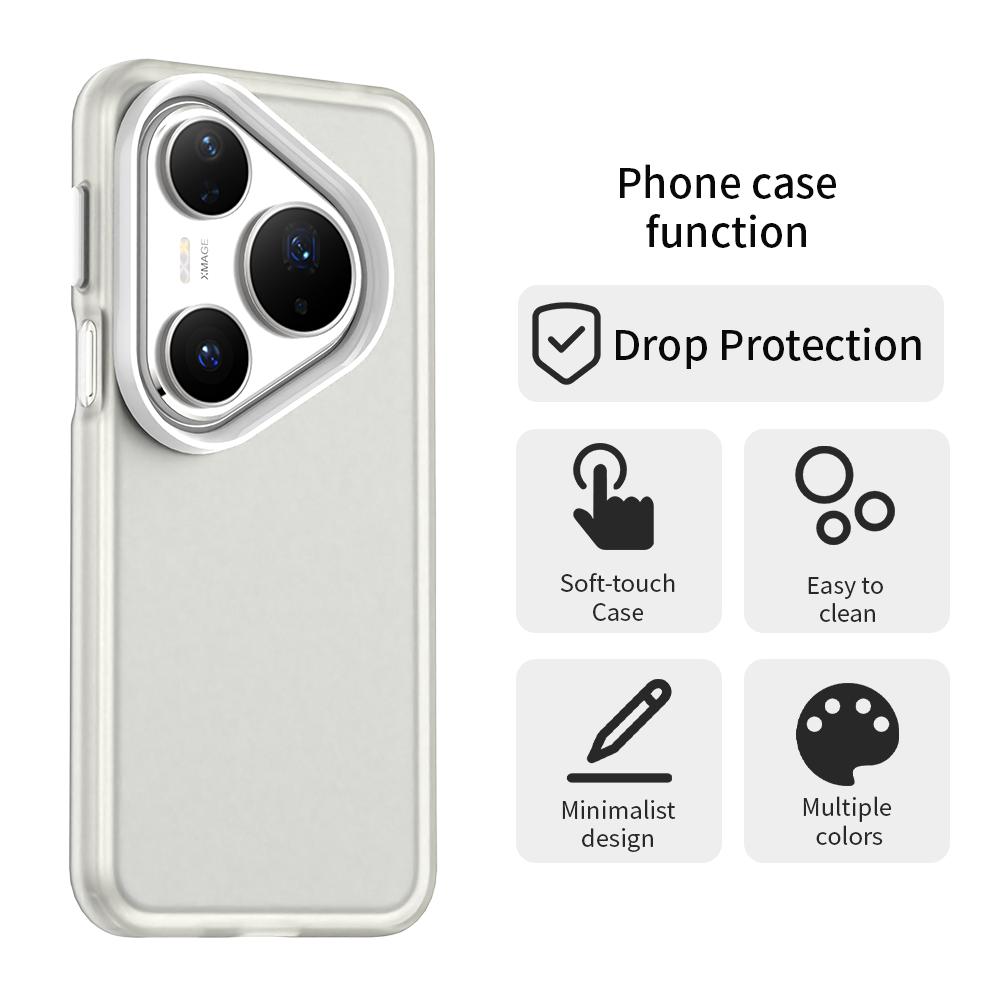 Frosted Case For Huawei Pura 80 Pro Cover Huawei Pura 80 Pro Fundas Coque Matte Translucent PC Candy Color Back Case Pura 80 Pro