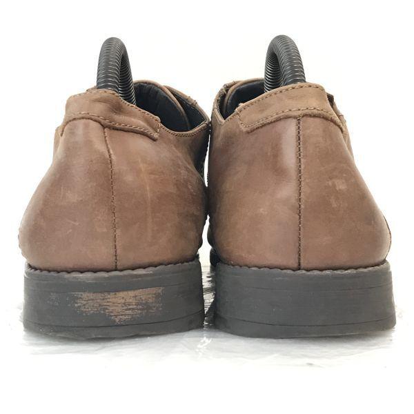 KANSAI YAMAMOTO Leder Schnürschuhe [26.5/Braun] Businessschuhe(GEBRAUCHT)