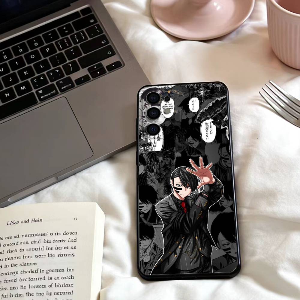 T-Tougen Anime A-Anki  Phone Case For Samsung S25,24,23,22,30,21,10,9,Ultra,Plus,Lite,FE,4,5 G Soft Black Case