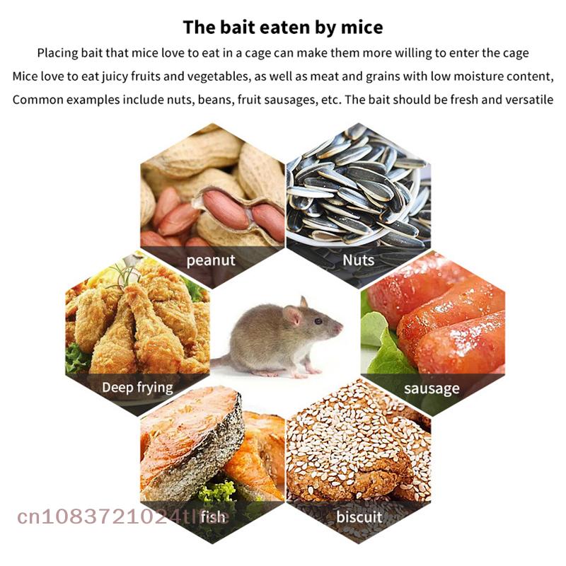 New Multifunctional Mouse Trap For Pest Control, High-quality Metal Trap For Mouse Traps