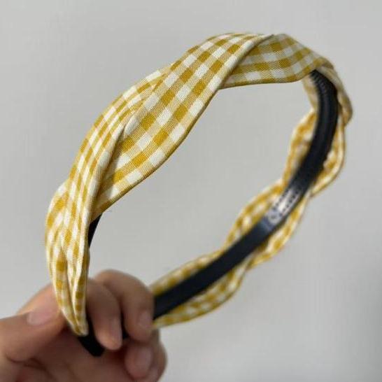 

Korean Lattice Twist Headband Women s Toothed Non-slip Hair Band Hair Accessories