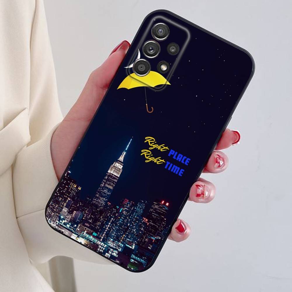 How I Met Your Mother Himym Phone Case For Samsung S24,21,22,23,30,Ultra,20,Plus,Note,10,9,Black soft silicone case