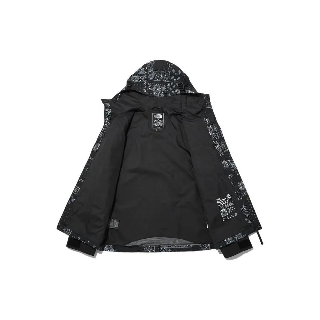 THE NORTH FACE Novelty Eco Gtx Mountain Jacket Matt Black Unisex Korea Version (Unisex) Windbreaker Jackets NJ2GN60A
