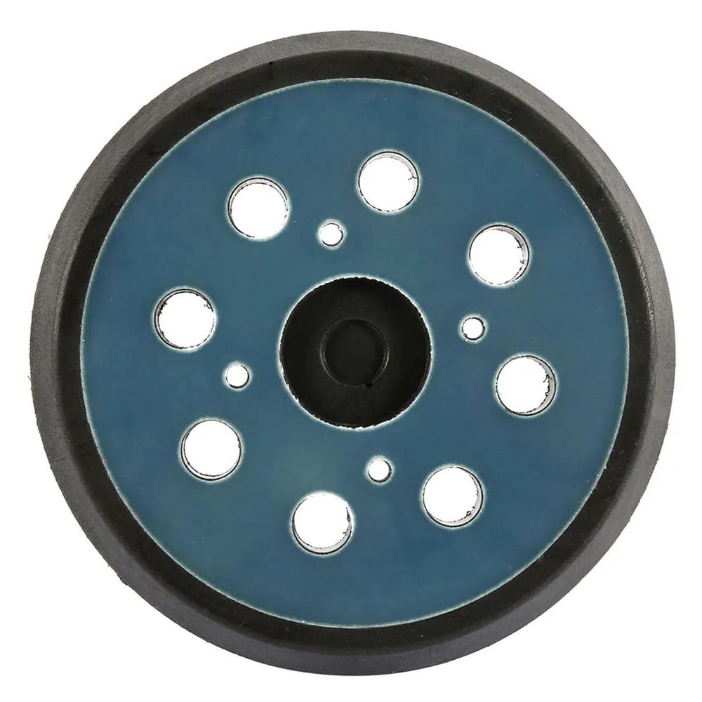5 Inch 8 Holes 125mm Hook Loop Sanding Backing Pad Electric Makita Orbital Sander Disk Discs Porter Cable Backup Stick On Pad