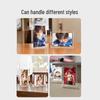 Acrylic Double-Sided Magnetic Photo Frame - Transparent Display