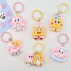 SpongeBob & Patrick Star Keychain Pendant - Cute Girly Bag Accessory, Perfect Best Friend or Couple Gift