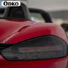 Car Headlight Protective Film Taillight Smoked Black Tint Wrap Vinyl Transparent TPU Sticker For Porsche 718 Boxster Cayman GTS