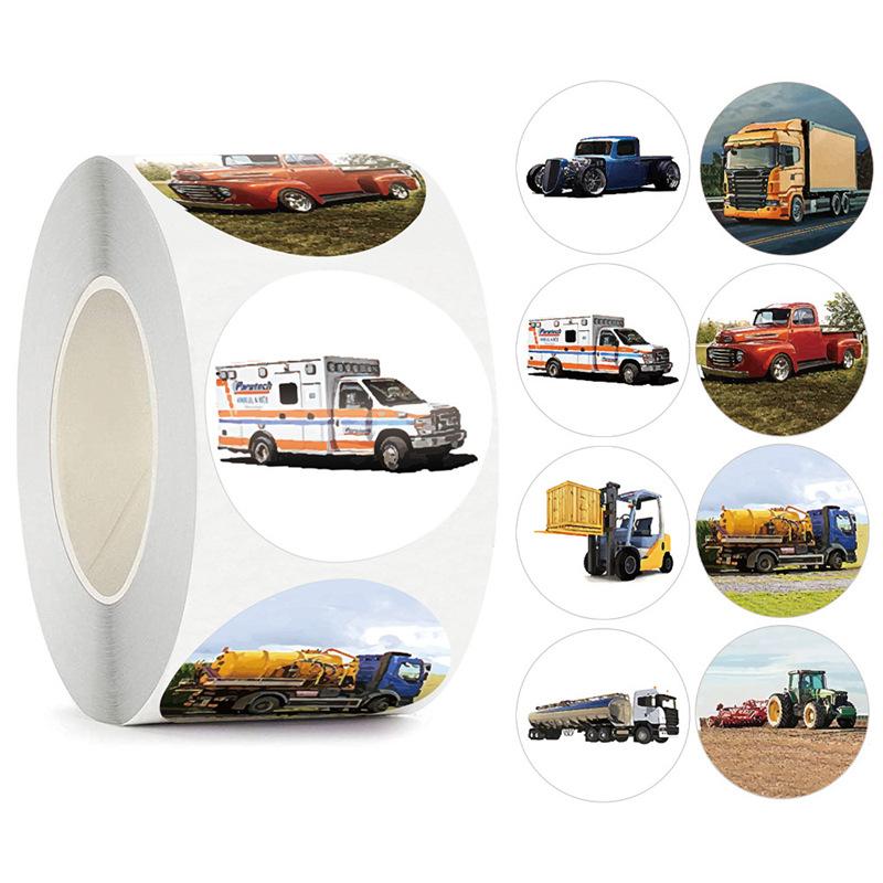 

Children s Toys, Cars, Vehicles, Decorative Stickers, Sealing Stickers, Labels One Size белый