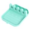 Pot Lid Rack Pot Lids Spoon And Chopsticks Rest Holder Space Saving Countertop Kitchen Utensil Holder Easy To Clean
