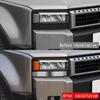 Coppia di Strisce Decorative Sopracciglia Fari per Toyota Prado LC250 2024
