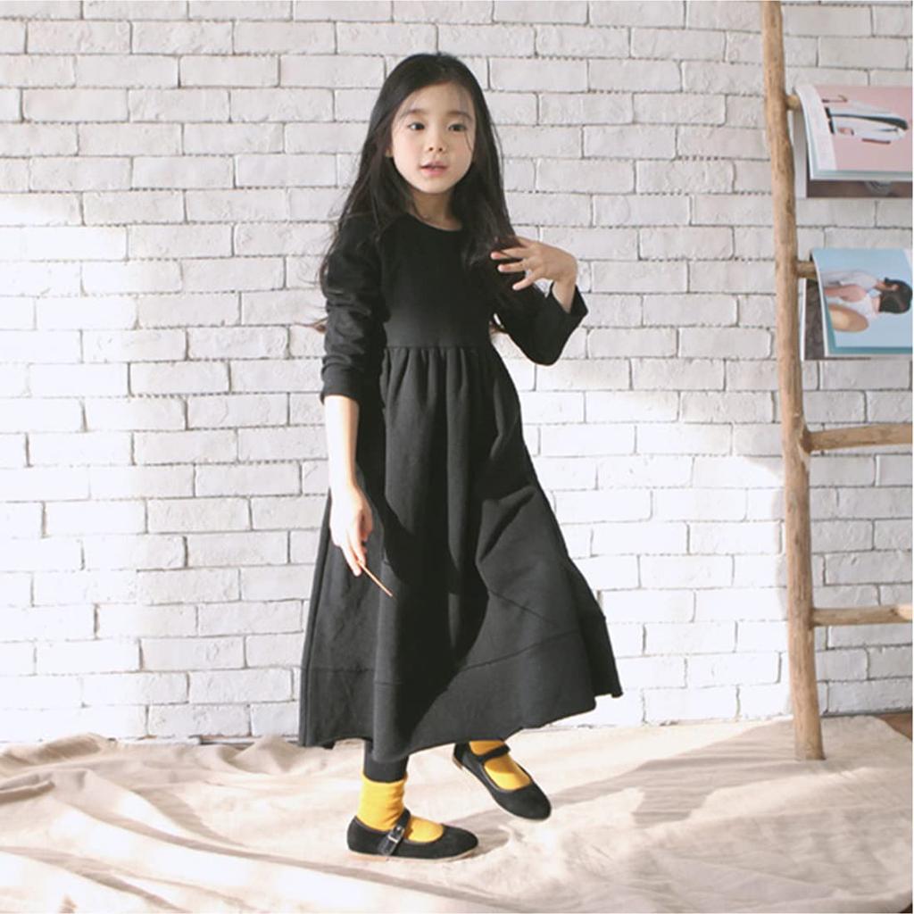 WUOWU Perfect for Memorial and Other Ceremonial Everyday Funeral and Winter Girls' Dress, Kids', Black, Services, Weddings, Funerals, Occasions,