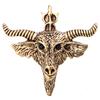 Vintage Metal Animal Cattle Brooch Rhinestone Lapel Pin Suit Coat Badge Brooch Jewelry Luxury Gifts For Men Accessories