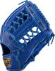 ZETT Youth Baseball Soft Royal Blue Size BJGB74540F Glove, Steer, All-Around, Left-Handed Throw, (2500), L,