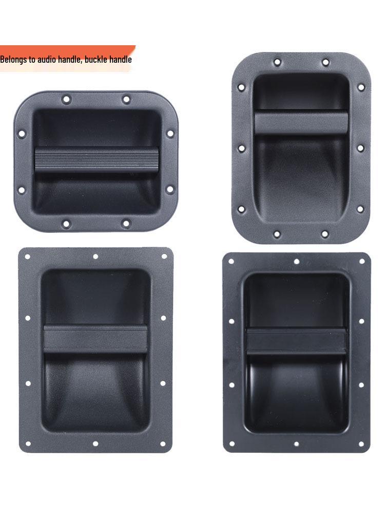 Metal Speaker Box Handle - Durable DIY Audio Carrying Handle with Buckle
