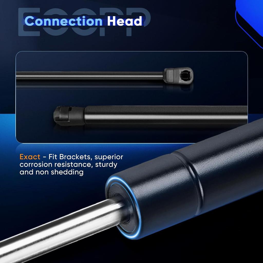 ECCPP Lift Support Window Glass Replacement Struts Gas Springs Fit for Ford Escape 2001-2007,for Mercury Mariner 2005-2007 Set of 2