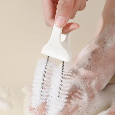 Ergonomic Handle Toe Scrubber Toenail Tool Foot Care Scrubber Durable Foot Massage  Foot Care