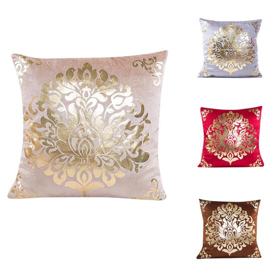 

Modern Flower Pattern Car Cushion Cover Festival Decorative Pillow Case Gift