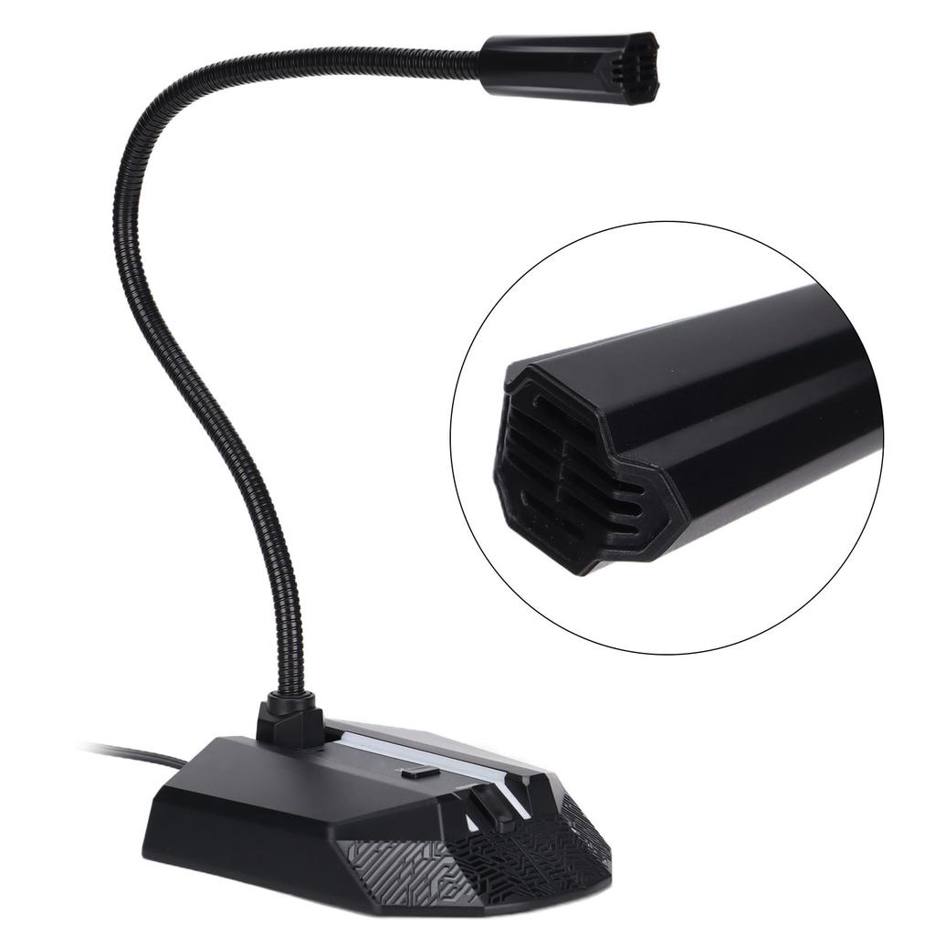 TAIDU USB Microphone Clear Sound Voices Full Antioxidant Durable PC Mic for Internet Chat K Song