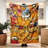 Garfield Print Blanket - Soft & Comfortable, for Bedroom, Travel, Sofa, Home Decoration - Birthday Christmas Gift for Friend