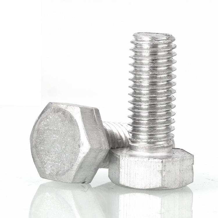 Aluminum Hex Head Bolts 6061 Fully Threaded DIN933 Machine Screws