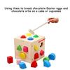 10pcs/lot Mini Wooden Hammers for Chocolate Small Wooden Mallets for Breakable Chocolate Heart, Crafts and Party Game Props