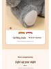 Glowing Breathing Avocado Donkey Plush Toy - Washable & Funny Comfort Doll for Kids