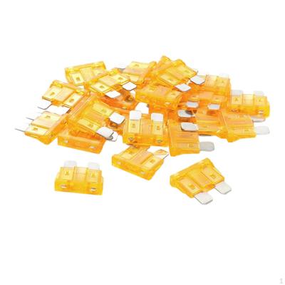 100 Pieces Car Standard Blade Fuse Assortment Kit Universal Accessories for SUV Auto