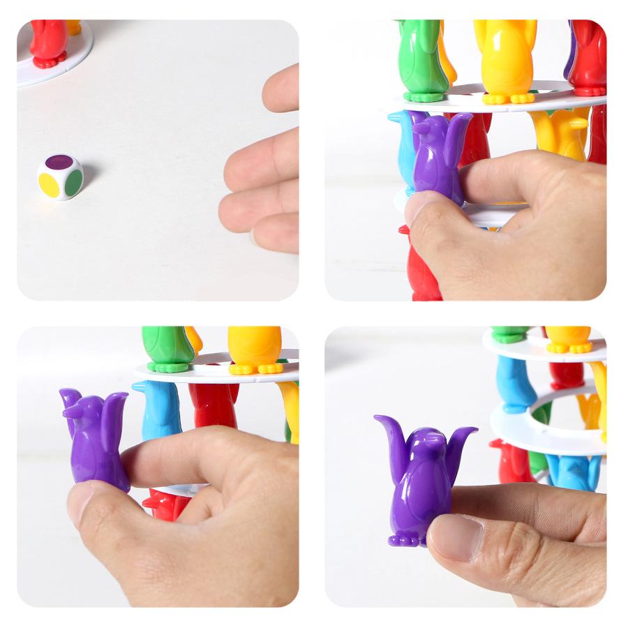 Penguin Balance Tower: Educational Multiplayer Game for Kids & Parents