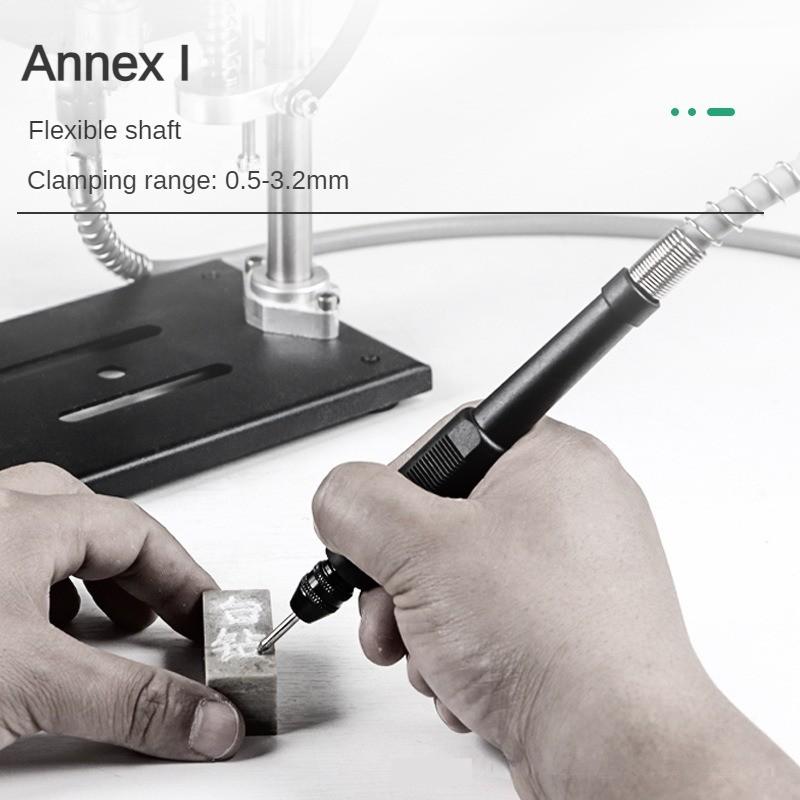 Micro Multifunctional Desktop Bench Drill DC Adjustable Speed Electric Puncher Household Precision Electric Drilling Machine
