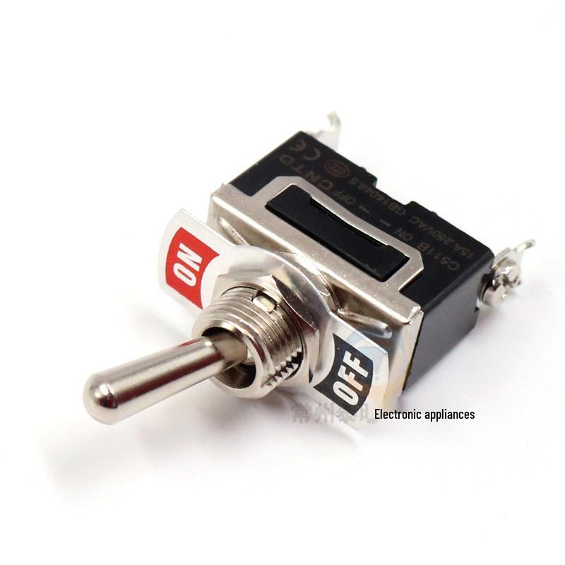 Farm Electric Feeder Rocker Switch: 2-Pin, 2-Position for Chicken Feeding Vehicle