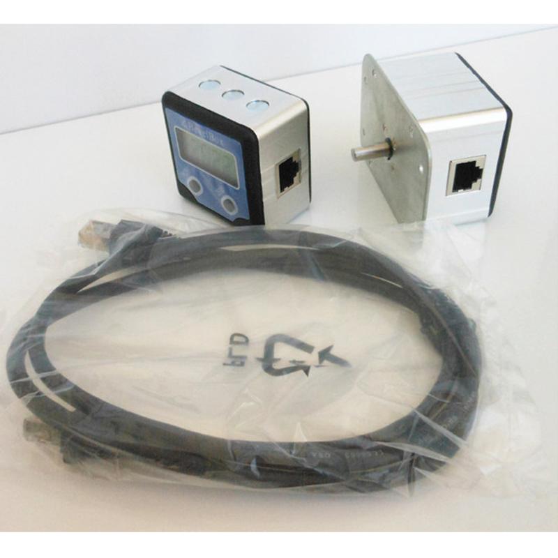 Remote Angle Sensor Protractor Separated Sensor and Display Digital Display Level Inclinometer Box Digital Protractor Angle Rule