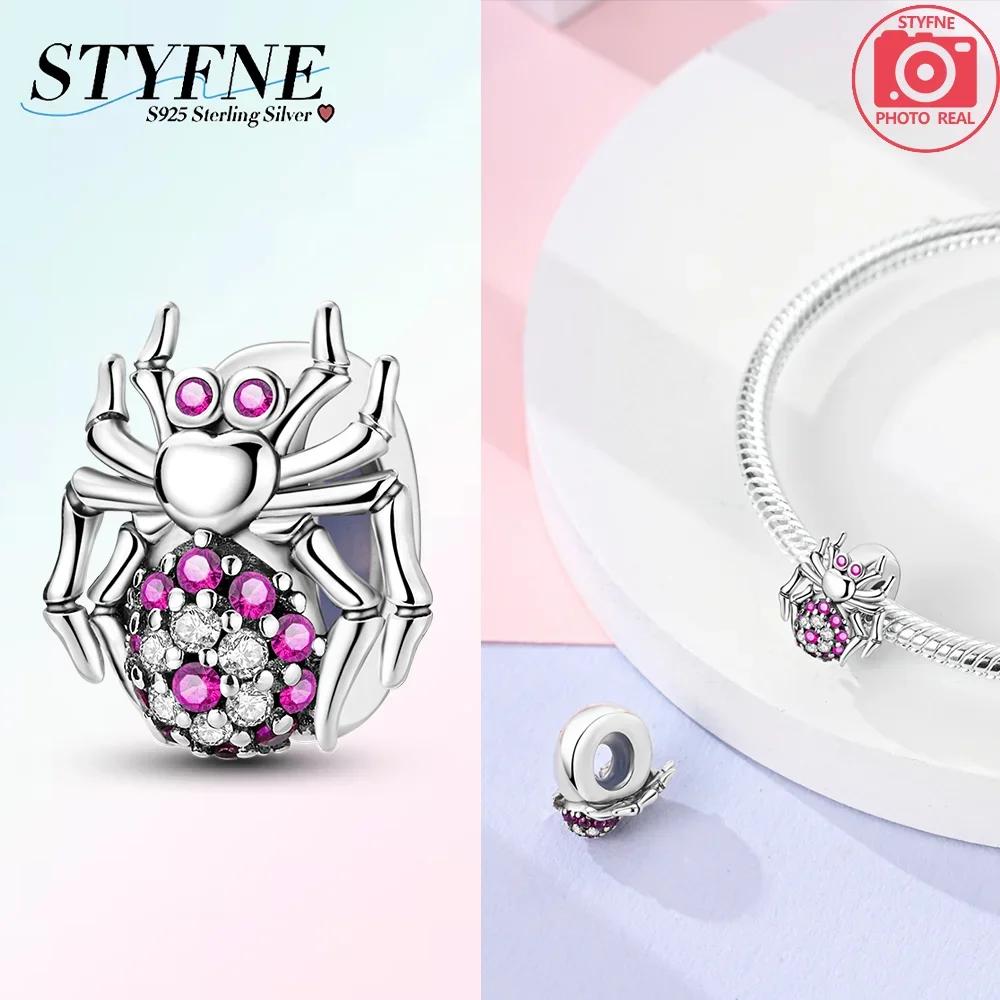 Anniversary Copper Butterfly Spider Couple Bears Heart Maple Leaf Clip Charm Beads Fit Bracelet Diy Women Original Jewelry