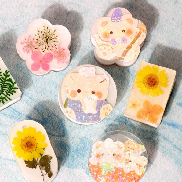 Moule de coulée pour épingle à cheveux DIY, moule pour breloques de pendentif, moule pour support de téléphone en silicone