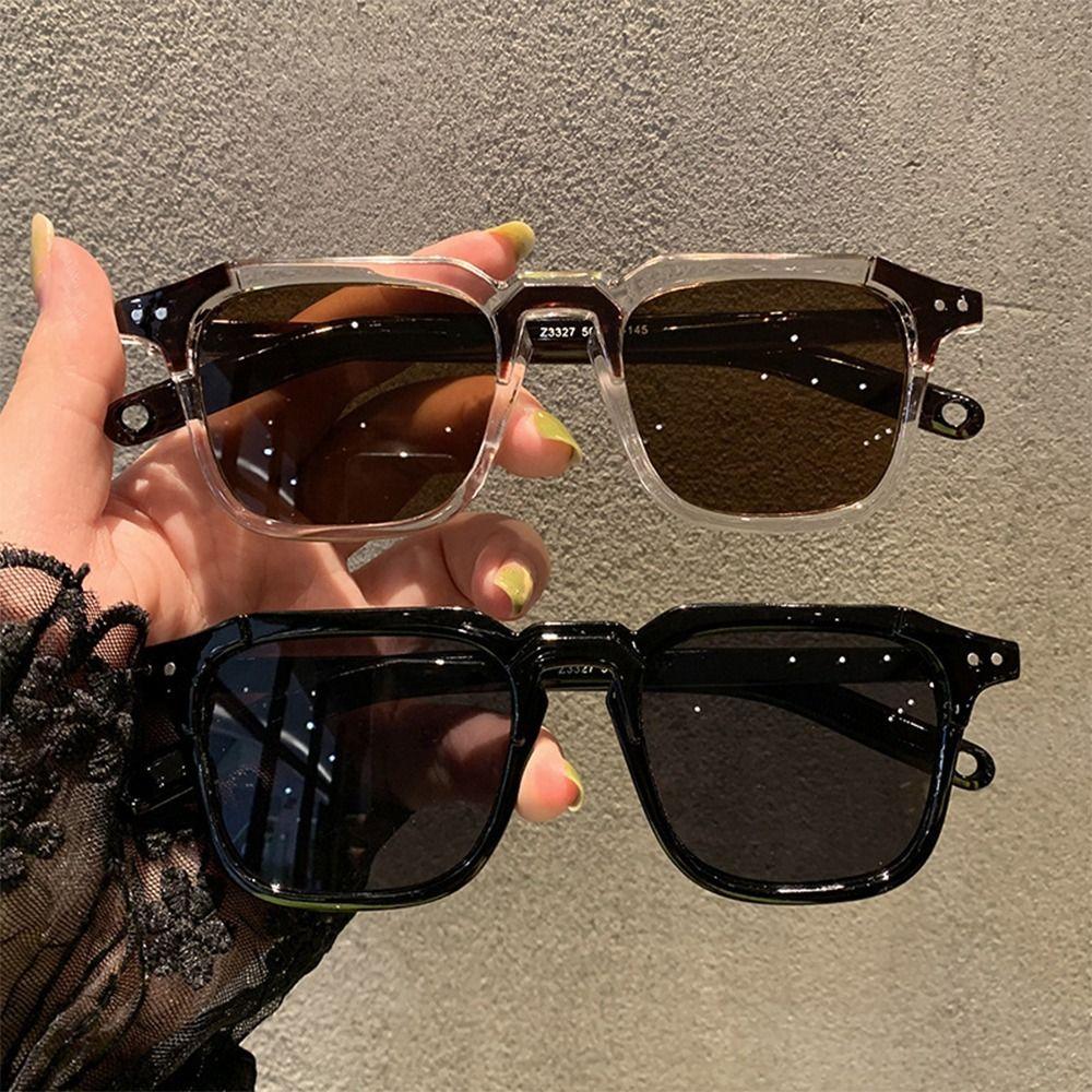 Fashion Retro Sunglasses for Women Men Vintage Tint Ocean Lens Sun Glasses Sports Travel UV400 Shades Hip Hop 90s Glasses