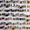 Multi-Style Stainless Steel & Titanium Index Finger Rings - Various Colors & Sizes