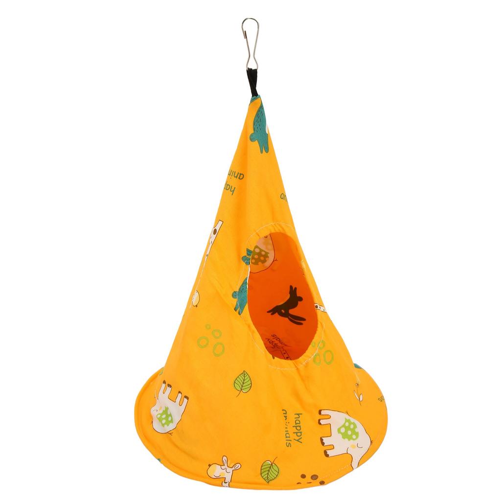 Wiszący hamak gniazdo dla ptaków Ciepłe wygodne legowisko kryjówka dla papugi papużki falistej nimfy konury kakadu