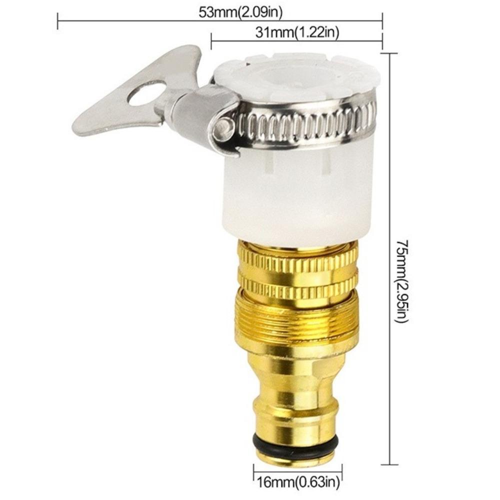 Universal 1 Set Tap Connectors Practical Faucet Tap Connector Garden Tools